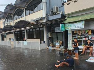 Hujan Deras Guyur Denpasar, Banjir di Sejumlah Titik