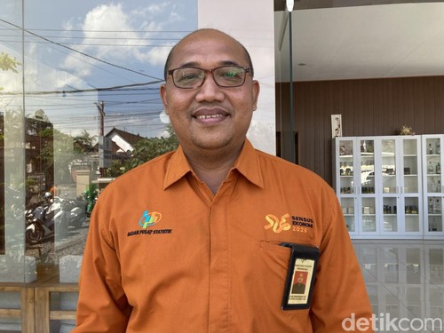 Kepala BPS Klungkung Anak Agung Gede Dirga Kardita. Fatih Kudus Jaelani/detikBali.