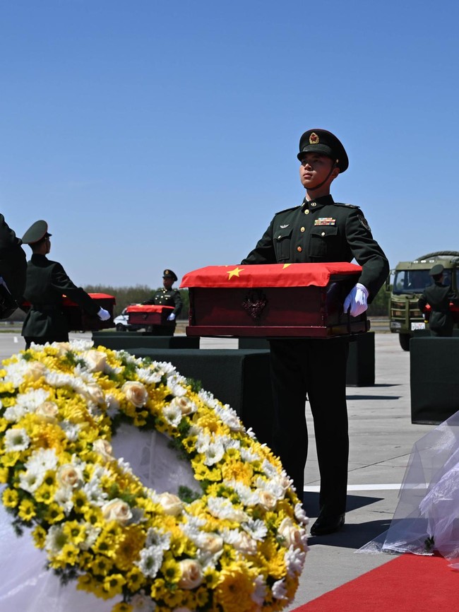 China Pulangkan Jenazah 12 Tentara Relawan Perang Korea