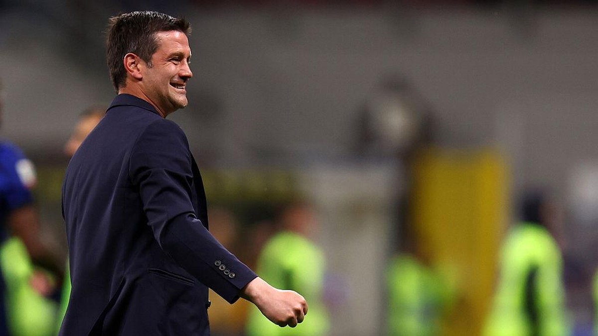 Pelatih Inter Milan Cristian Chivu. Foto: DeFodi Images via Getty Images/DeFodi Images