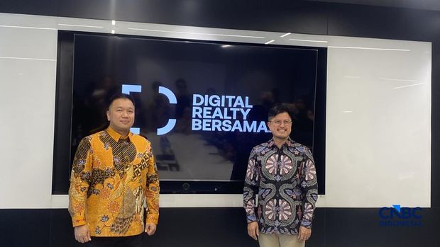 Director Business and Commercial Digital Realty Bersama, Andha Yudha Permana, ditemui di lokasi data center di kawasan Cawang, Jakarta Timur, Rabu (22/4/2026). (CNBC Indonesia/Novina Putri Bestari)