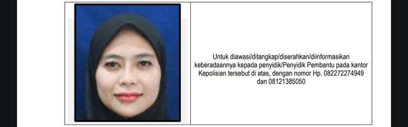 DPO kasus narkoba yang diburu Bareskrim Polri (dok. Istimewa)