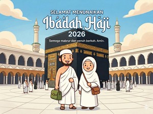 50+ Ucapan Selamat Menunaikan Ibadah Haji 2026 yang Penuh Doa agar Mabrur