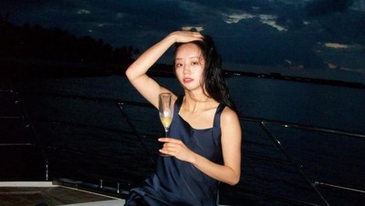 6 Gaya Hyeri Girls Day Nikmati Liburan Mewah, Naik Kapal Pesiar di Maldives