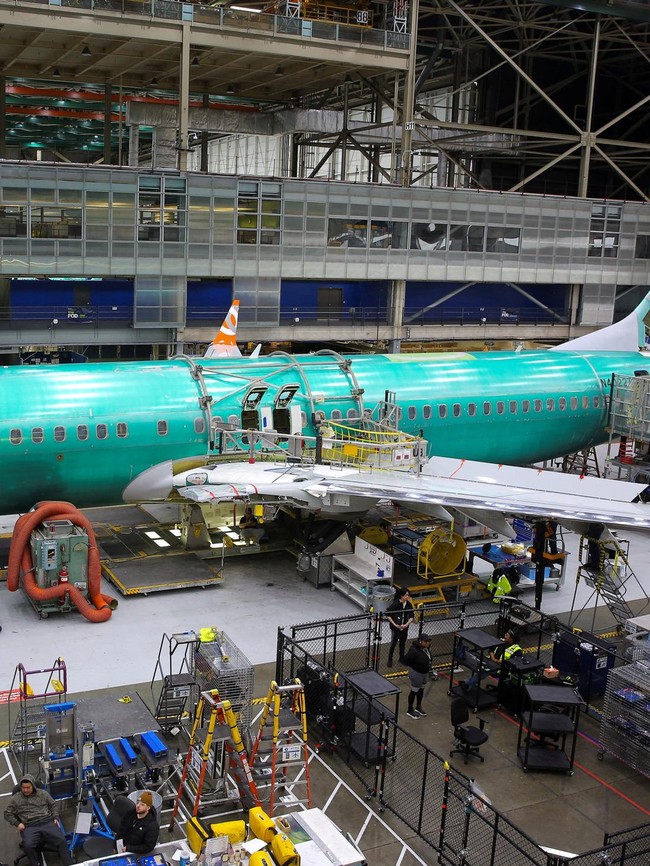 Intip Perakitan Boeing 737 MAX di Washington