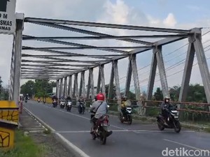 Mulai Juni, Jembatan Serayu Banyumas Bakal Ditutup 45 Hari untuk Perbaikan