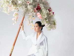 Gaya Kahiyang Ayu di Pemotretan Ultah ke-35, Flawless Dengan Riasan yang Soft