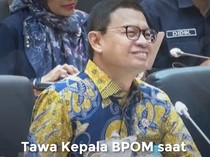 Video: Tawa Kecil Kepala BPOM Anggarannya Disebut Lebih Kecil dari Pengadaan Kaos Kaki