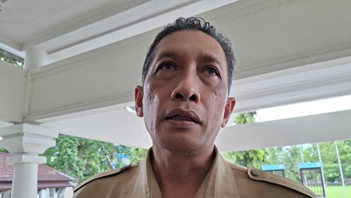 Kepala Dinas PUPRPKP NTB, Lalu Kusuma Wijaya, saat ditemui di Kantor Gubernur NTB, Selasa (21/4/2026). (Foto: Ahmad Viqi/detikBali)