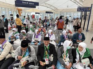 Video Momen Kedatangan Jemaah Haji Yogyakarta di Kota Nabi