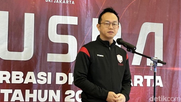 Ketua Perbasi DKI Jakarta Lexyndo Hakim