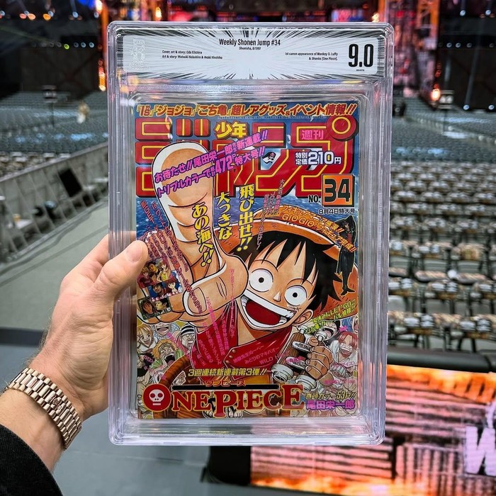 Logan Paul Koleksi Manga Langka One Piece