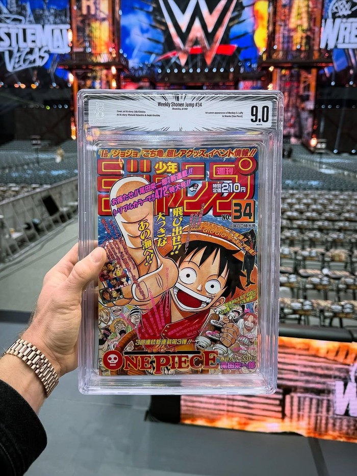 Logan Paul Koleksi Manga Langka One Piece