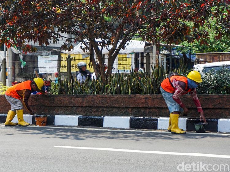 Margonda Dipercantik Jelang HUT ke-27 Kota Depok