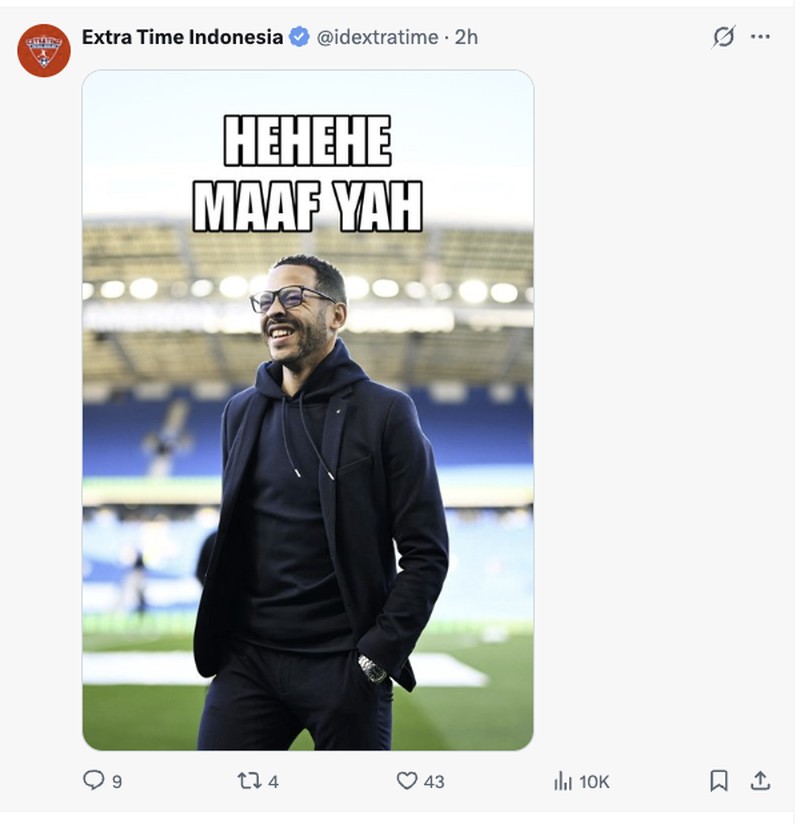 Meme Chelsea Kalah