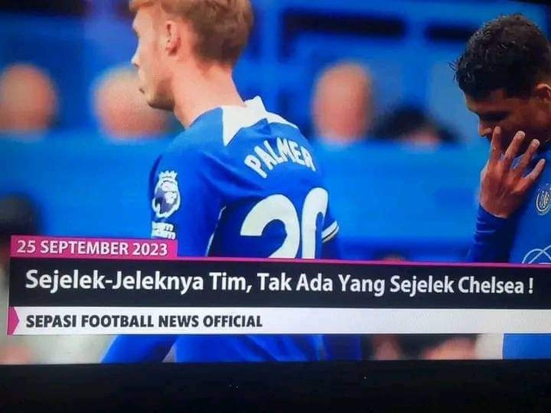 Meme Chelsea Kalah
