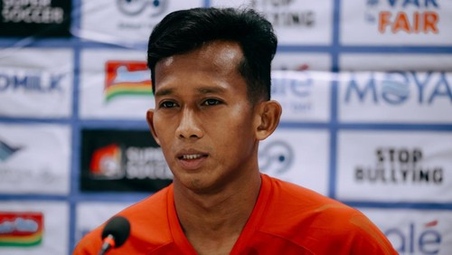 Muhammad Rahmat diplot menjadi starter saat Bali United berhadapan dengan Persita Tangerang di Stadion Internasional Banten, Kamis (23/4/2026). /Dok. Bali United