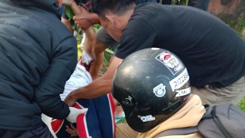 Pelajar 16 tahun tewas akibat mengalami kecelakaan di Jalan Denpasar-Gilimanuk, tepatnya di depan Griya Tuwed, Desa Tuwed, Kecamatan Melaya, Kabupaten Jembrana, Rabu (22/4/2026). (Dok. Polres Jembrana)