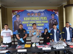 2 Komplotan Curanmor Bersenpi di Serang Jual Motor Curian ke Lampung dan Jabar