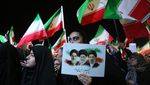 Ribuan Warga Teheran Demo Anti-AS dan Israel, Rudal Balistik Dipamerkan