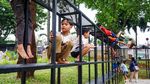 Taman Kampung Kandang Jadi Tempat Main Favorit Anak-anak