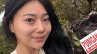 Wendy membagikan foto pada hari ke-7 pendakian. Record 7 hari gak mandi, ungkapnya. Foto: Instagram @wendywalters