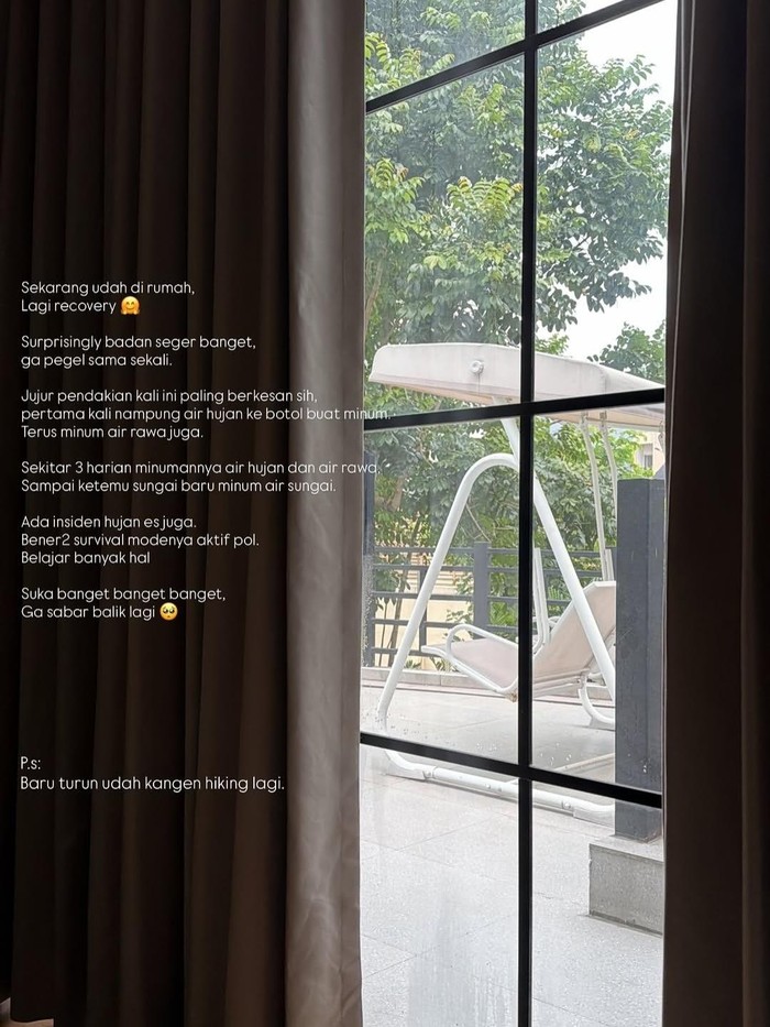 Cerita Wendy Walters mendaki Gunung Leuser.