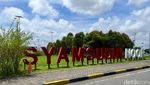 Terpikat Fosil Kayu Ulin di Bandara Syamsudin Noor, Pintu Gerbang Kalsel