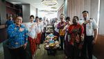Senyum Semringah Pramugari Batik Air saat Mendarat di Nabire