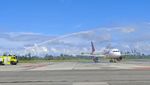 Momen Batik Air Terbang Perdana ke Nabire, Papua Tengah