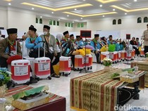 Sakit Ulu Hati-Sesak Napas, 2 CJH Lombok Barat Dilarikan ke RS