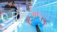 Selain sebagai ajang pameran, kegiatan ini mencerminkan upaya China dalam memperkuat posisinya sebagai salah satu pemain utama dalam pengembangan energi nuklir dunia. Partisipasi pengunjung mancanegara menunjukkan tingginya minat global terhadap inovasi yang ditawarkan.  CFOTO/Future Publishing via Gett/CFOTO