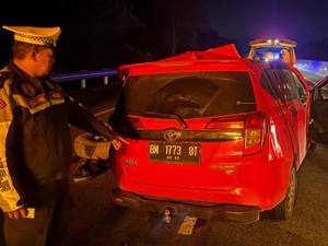Kecelakaan Maut di Tol Pekanbaru-Dumai, 2 Tewas
