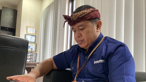 Kepala BPJS Kesehatan Cabang Klungkung, I Gusti Ngurah Catur Wiguna. (Fatih Kudus Jaelani/detikBali)