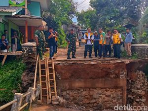 Pembangunan Ulang Jembatan Linggamanik Dipastikan Tuntas 2,5 Bulan