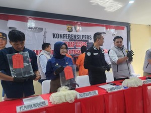 Polisi Sumsel Gagalkan Penyelundupan 10 Ton Pupuk Subsidi, 3 Orang Ditangkap