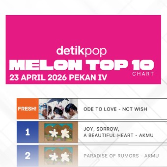 Ode to Love NCT WISH Debut di Melon Top 100