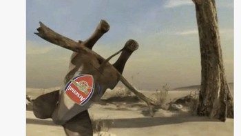 “THE ELEPHANT HAS FALLEN… Arsenal yang selama ini berdiri tegak di puncak, kini tumbang hanya karena satu gol Haaland. Rest in second place Foto: X.com