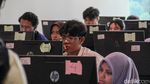 Mengintip Jalannya UTBK Serentak di Universitas Negeri Jakarta