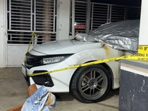 Detik-detik Mobil Kades Hoho Alkaf Dilempar Bom Molotov oleh Orang Misterius