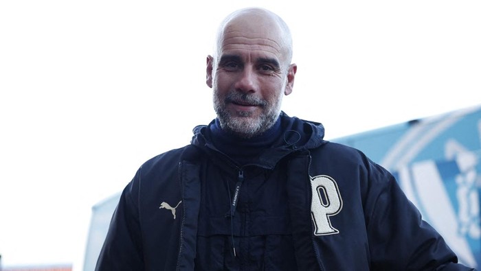 Manajer Manchester City Pep Guardiola (Foto: Action Images via Reuters/Jason Cairnduff)