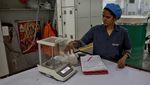 Produksi Benang Katun di Gujarat Menggeliat, Pekerja Sibuk Olah Kapas