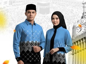 Dulu Hijau-Ungu, Kini Seragam Haji 2026 Ganti Biru Muda