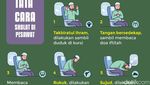 Tata Cara Sholat di Pesawat untuk Jemaah Haji