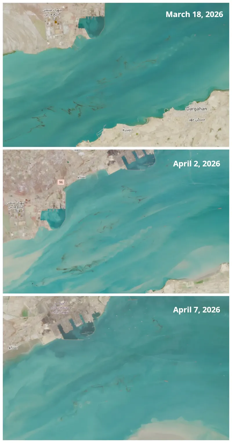 Tumpahan minyak Perang Iran