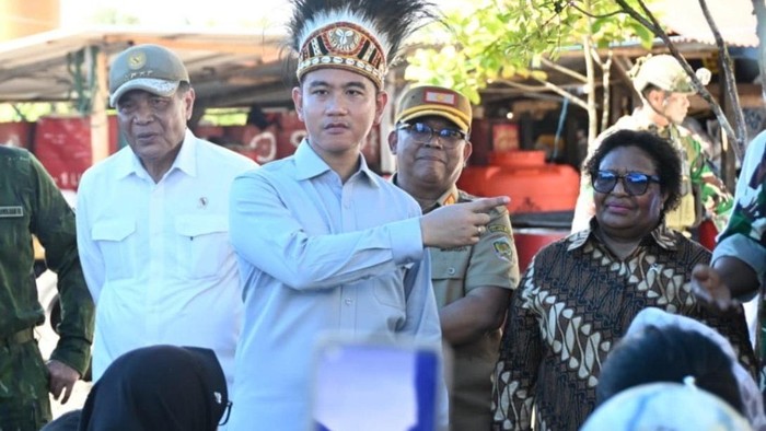 Wamendagri Ribka Dampingi Gibran ke Papua