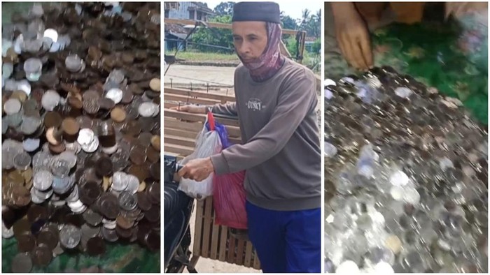 Adna Yusri (58) naik haji dari tabungan mengumpulkan uang receh
