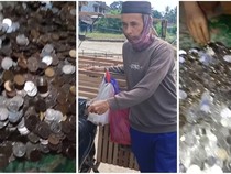Video: Cerita Tukang Sayur Keliling di Lampung Naik Haji dari Uang Receh
