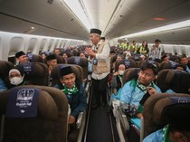 Garuda Terbangkan 102 Ribu Jemaah Haji RI