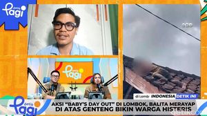 Video: Aksi Babys Day Out di Lombok, Balita Merayap di Atas Genteng Bikin Warga Histeris